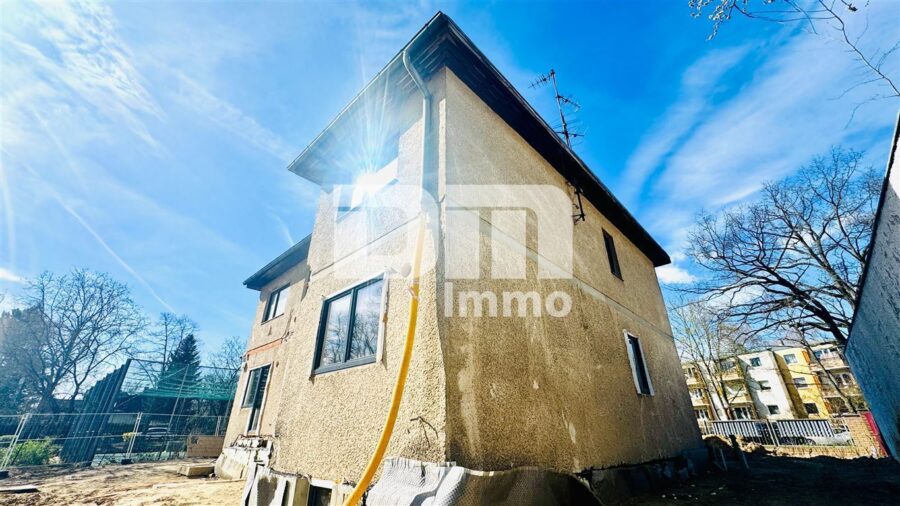 Teilsaniertes 1 - 2 Familienhaus + Fertige Projektierung auf großem Grundstück in Traumlage - Seitenansicht